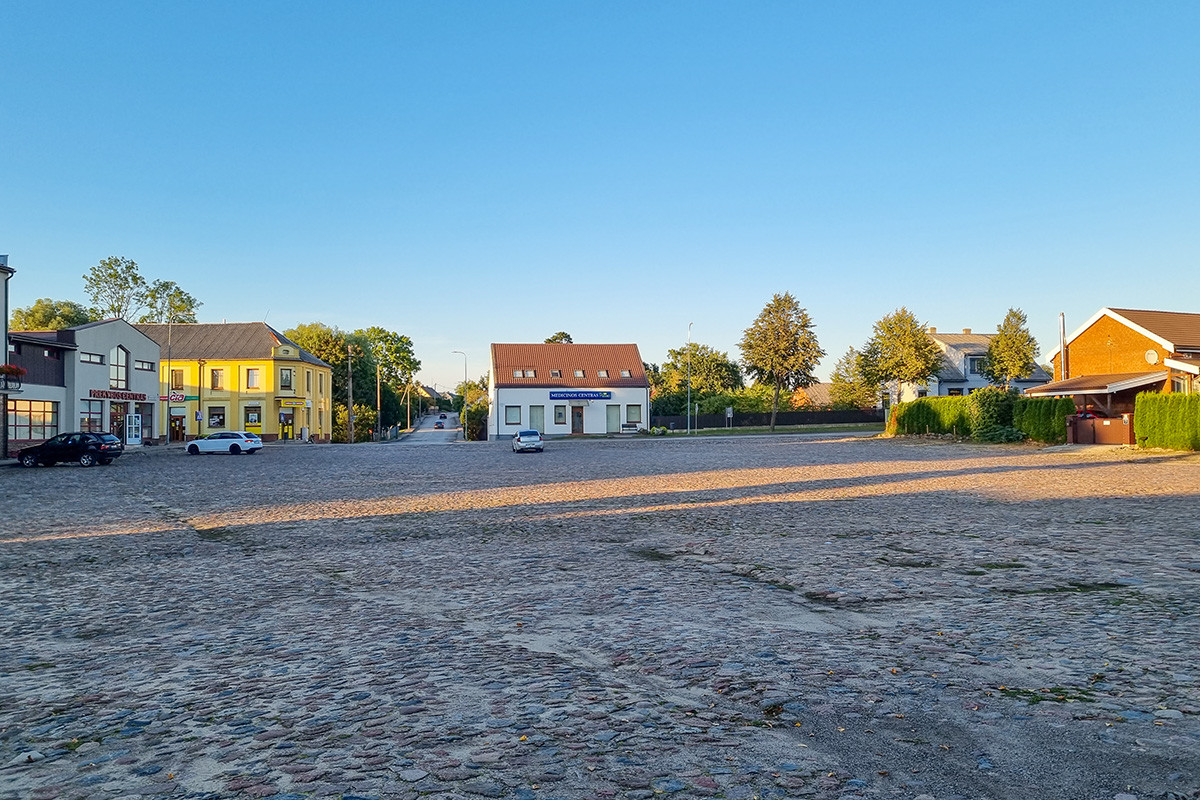 Turgaus aikštė Žemaičių Naumiestyje