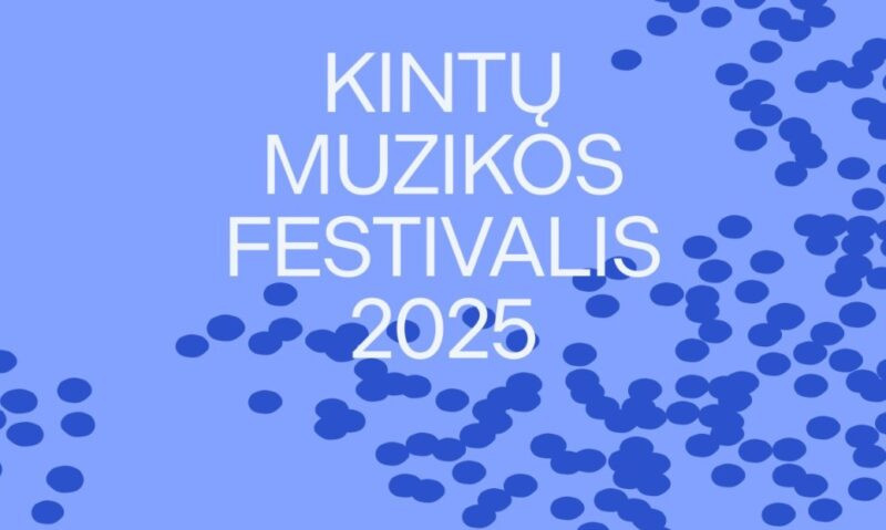 Kintų muzikos festivalio plakatas