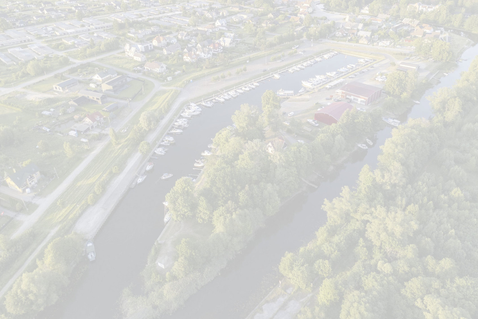 Šilutės mažųjų laivų uosto panorama