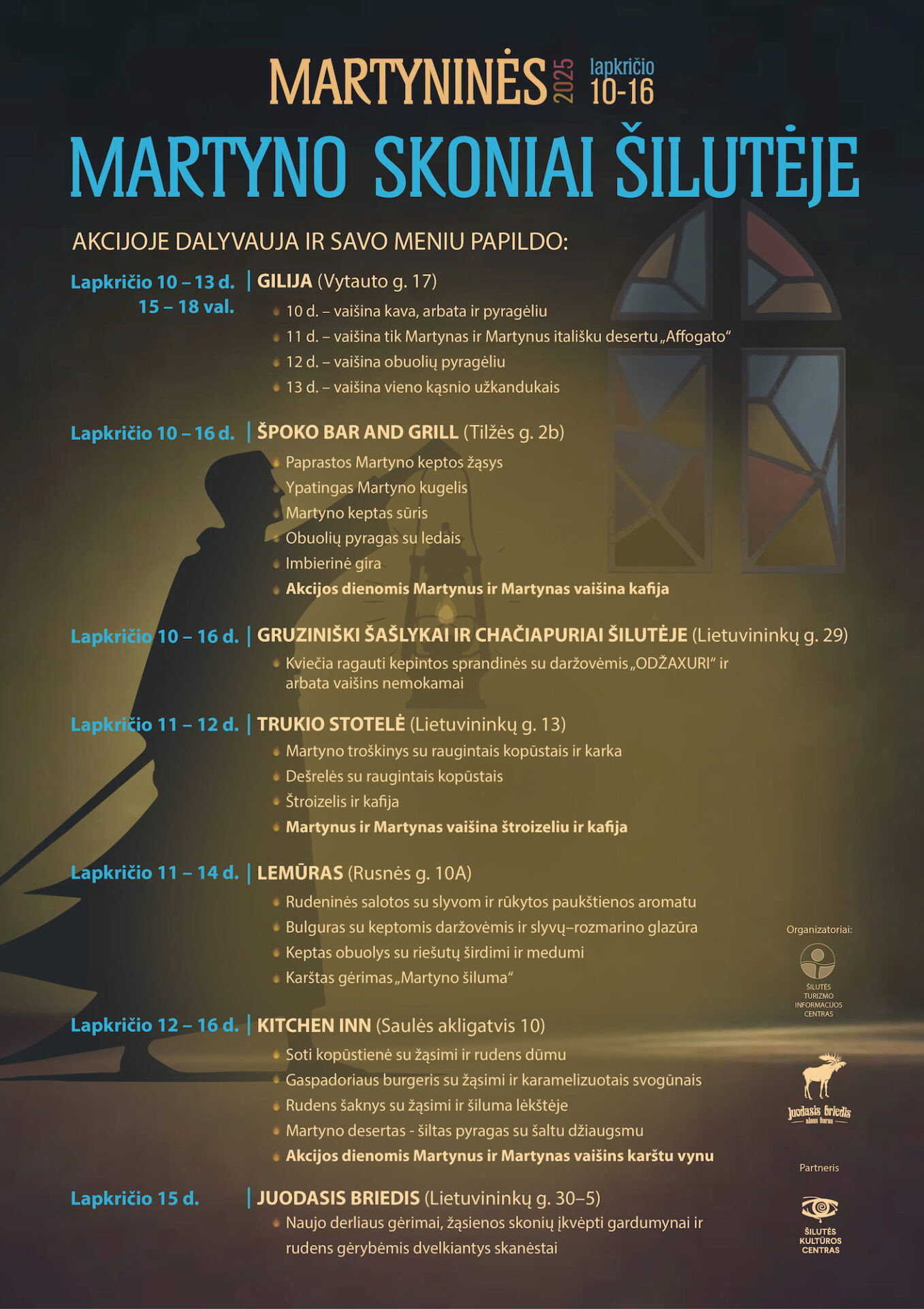Renginio „Martyninės Šilutėje 2025“ antrasis plakatas