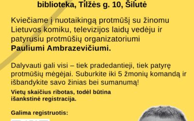 MIRKT protmūšio su Pauliumi Ambrazevičiumi plakatas