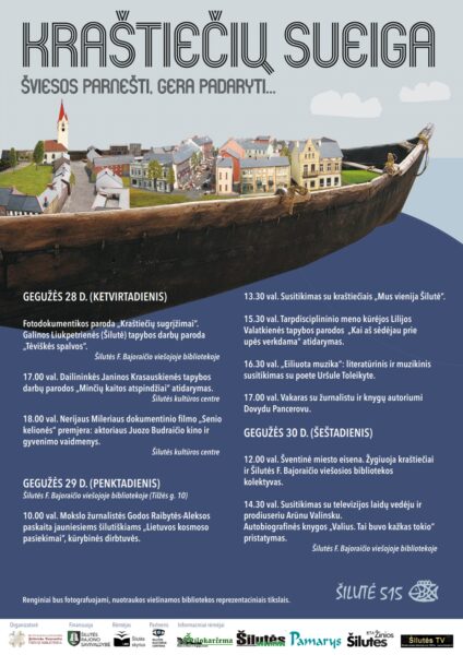 Kraštiečių sueigos „Šviesos parnešti, gera padaryti...“ plakatas