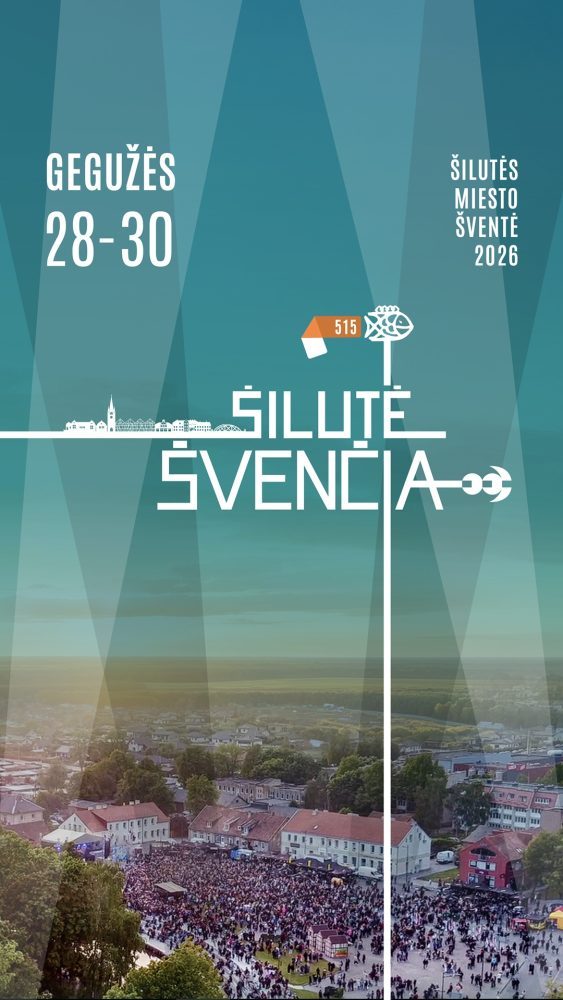 Šilutės miesto šventės „Šilutė švenčia 515“ plakatas
