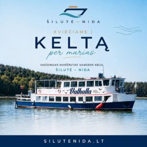 Passenger Vessel "Valhalla" on the Šilutė–Nida Route Across the Curonian Lagoon