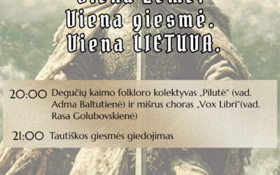 Liepos 6-osios renginio Žemaičių Naumiestyje plakatas