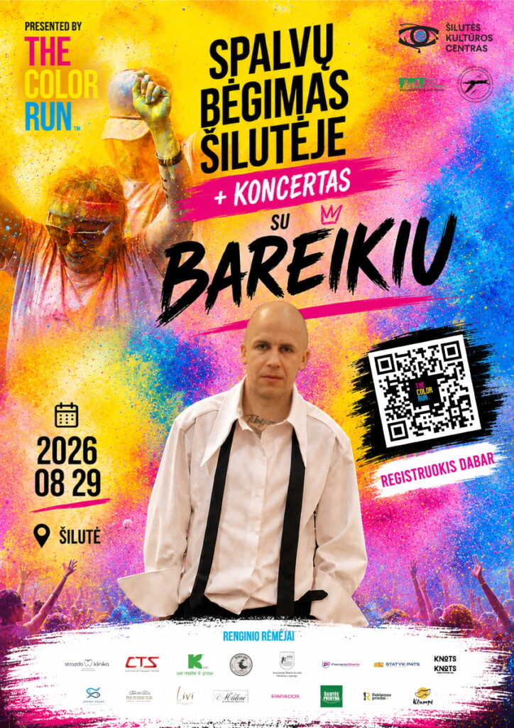 Renginio „Pramogadienis Šilutėje 2026„ plakatas