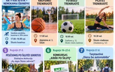 Europos judumo savaitės Šilutėje plakatas