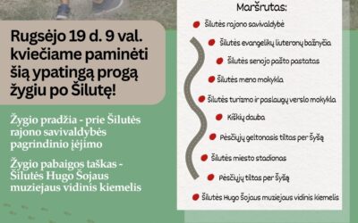 Žygio jaunimo politikos Lietuvoje trisdešimtmečiui plakatas